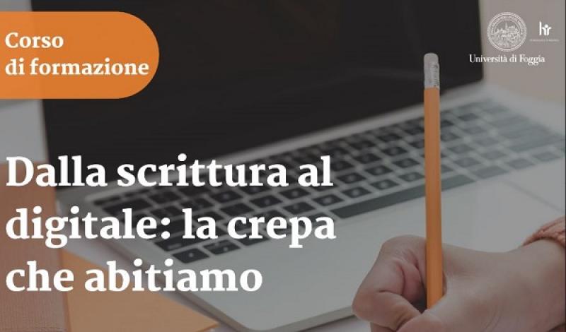 Dalla scrittura al digitale: la crepa che abitiamo