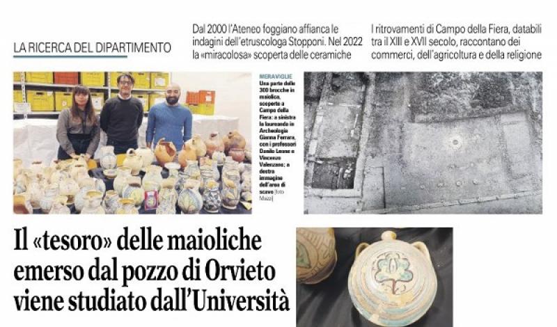La Gazzetta del Mezzogiorno - laboratori archeologia