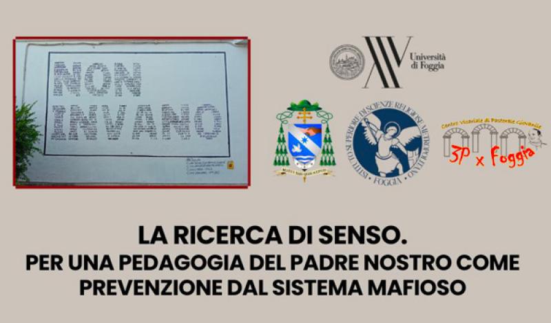 Seminario La ricerca di senso prevenzione sistema mafioso sito